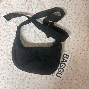 Baggy Mini Nylon Crescent Bag